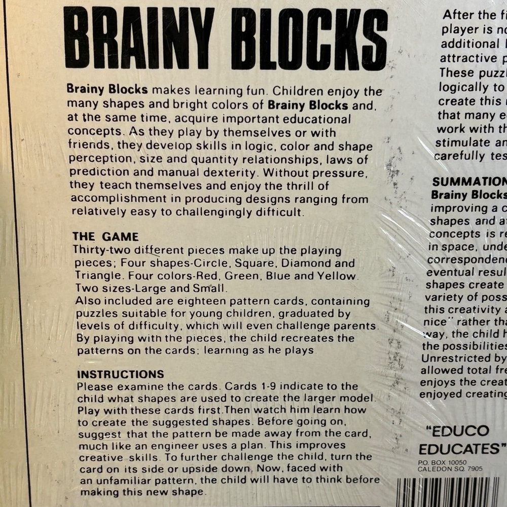 Brainy Blocks Geometric Shapes Set - Picture 5 of 10